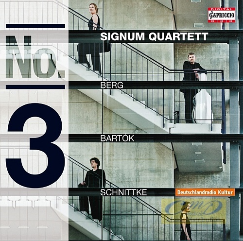 Berg, Bartók & Schnittke: String Quartets No. 3 & Op. 3